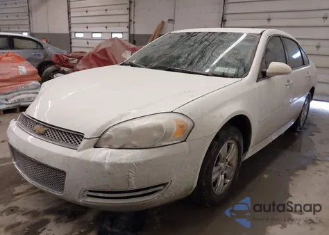 2012 Chevrolet Impala Ls z USA, uszkodzony, nr VIN 2G1WF5E30C1299483